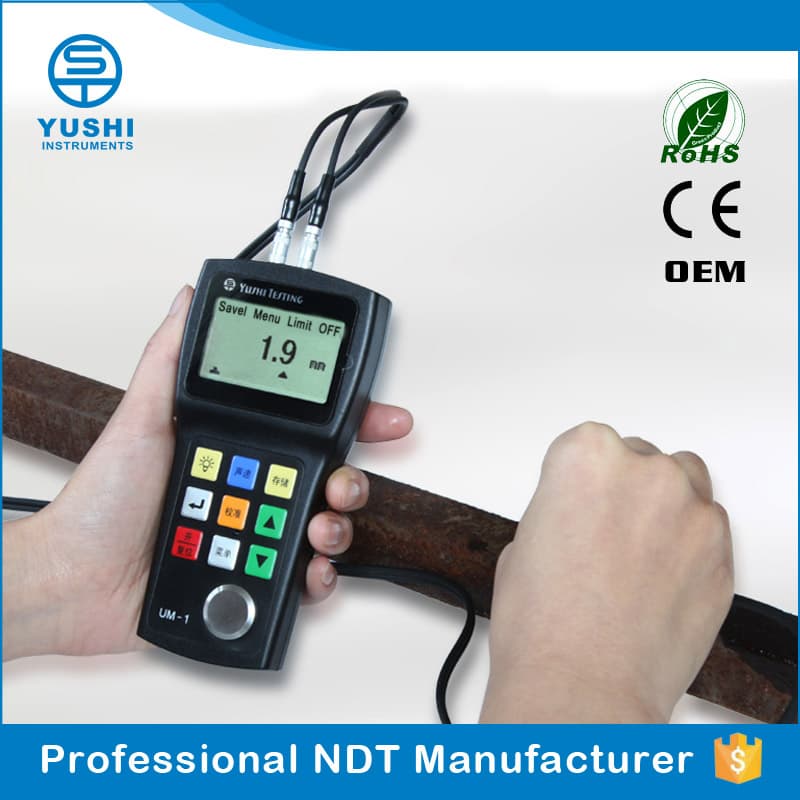 UM_1D Portable digital handheld  thickness gauge